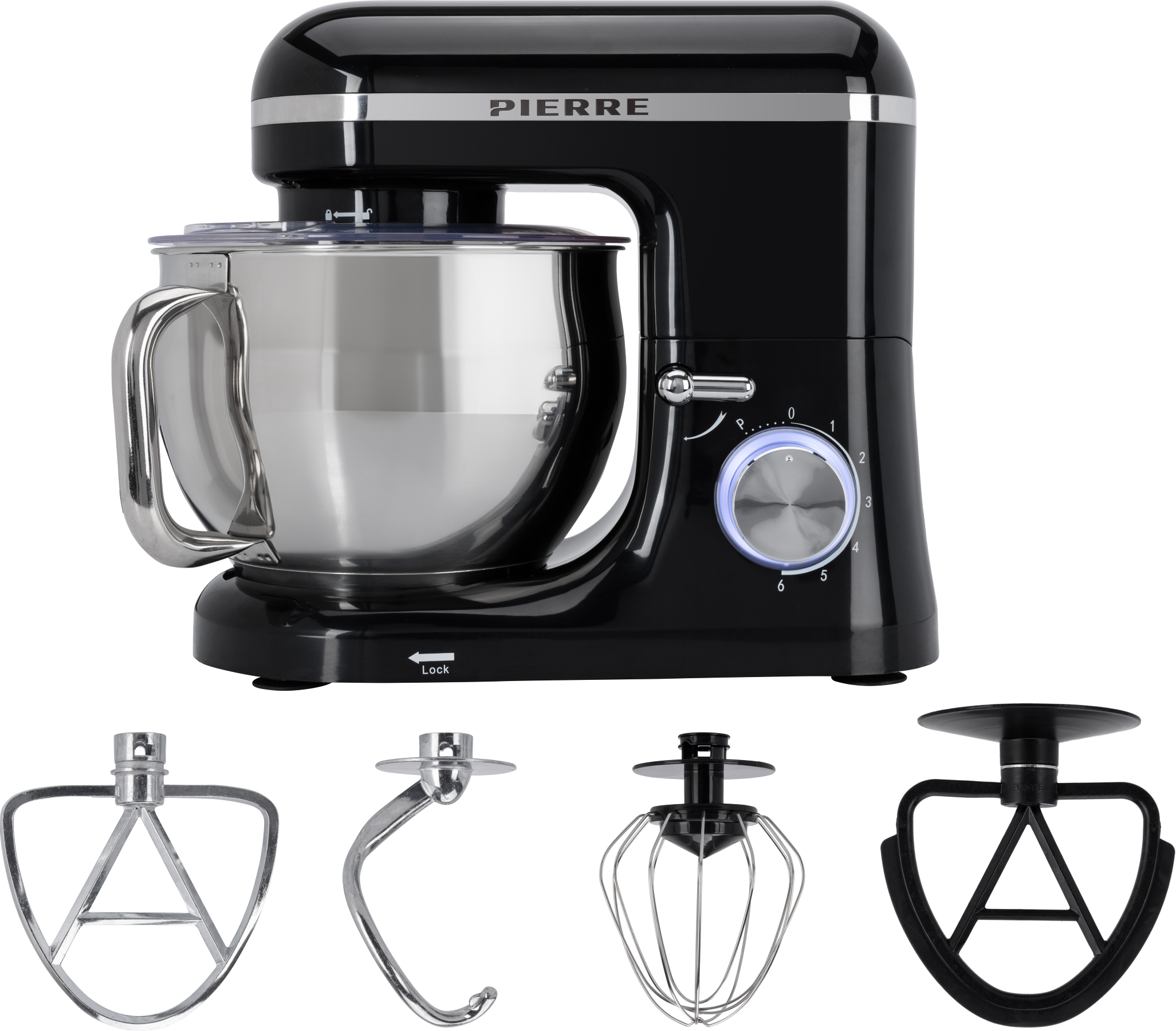 Pierre Patissier Stand Mixer SM5000 Black