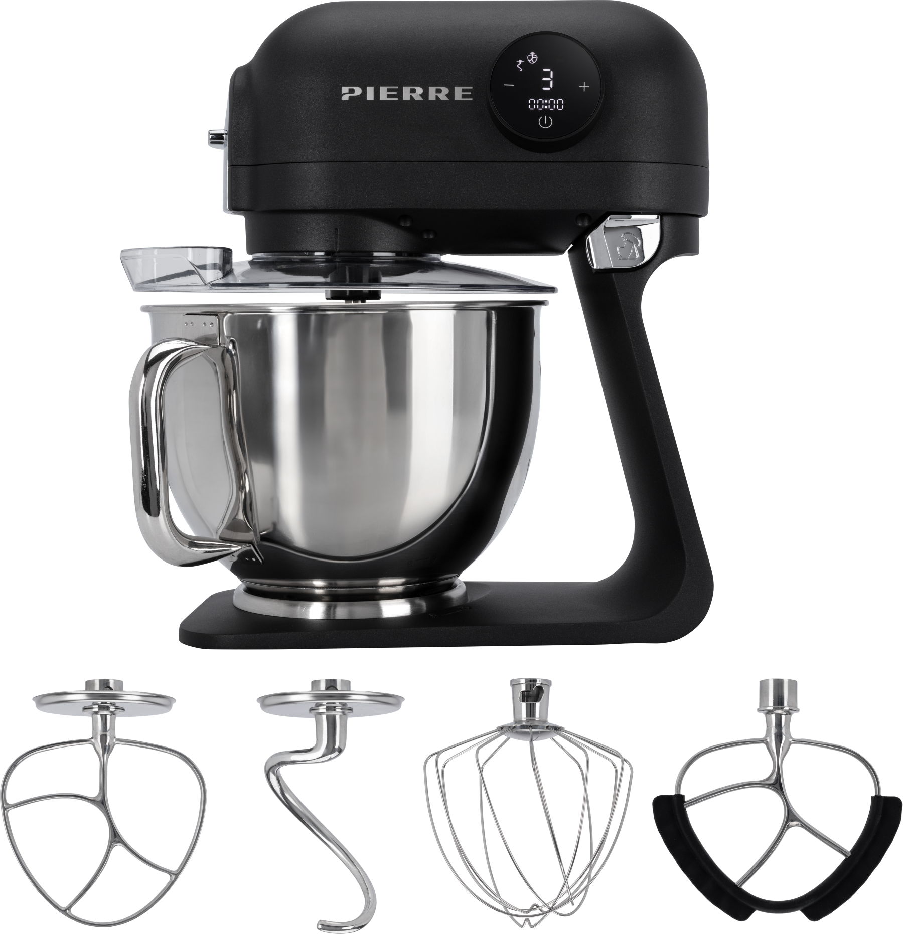 Pierre Patissier Design Stand Mixer SM7000 Matte Black