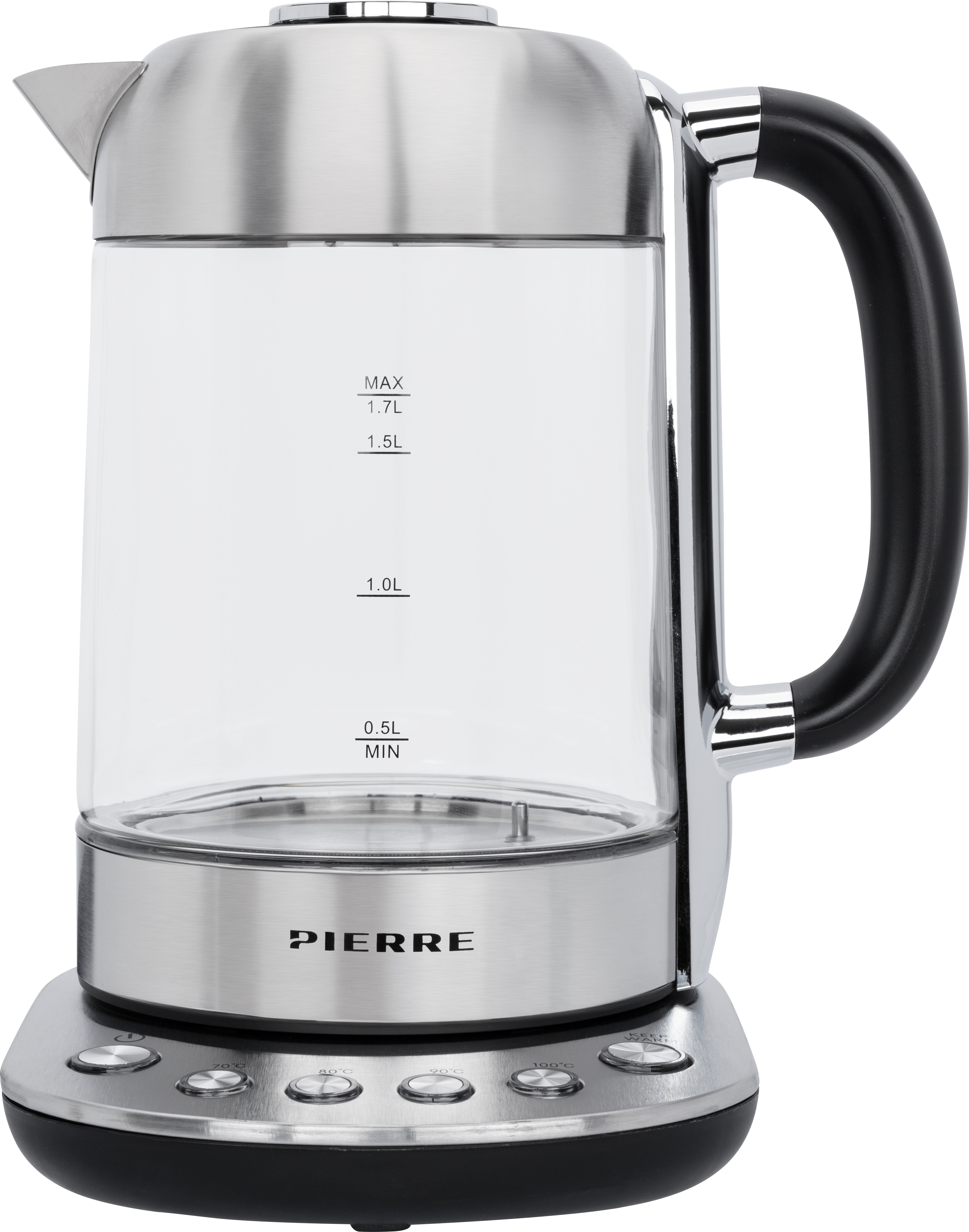 Pierre Waterkoker PWK7000 Glas met instelbare temperatuur