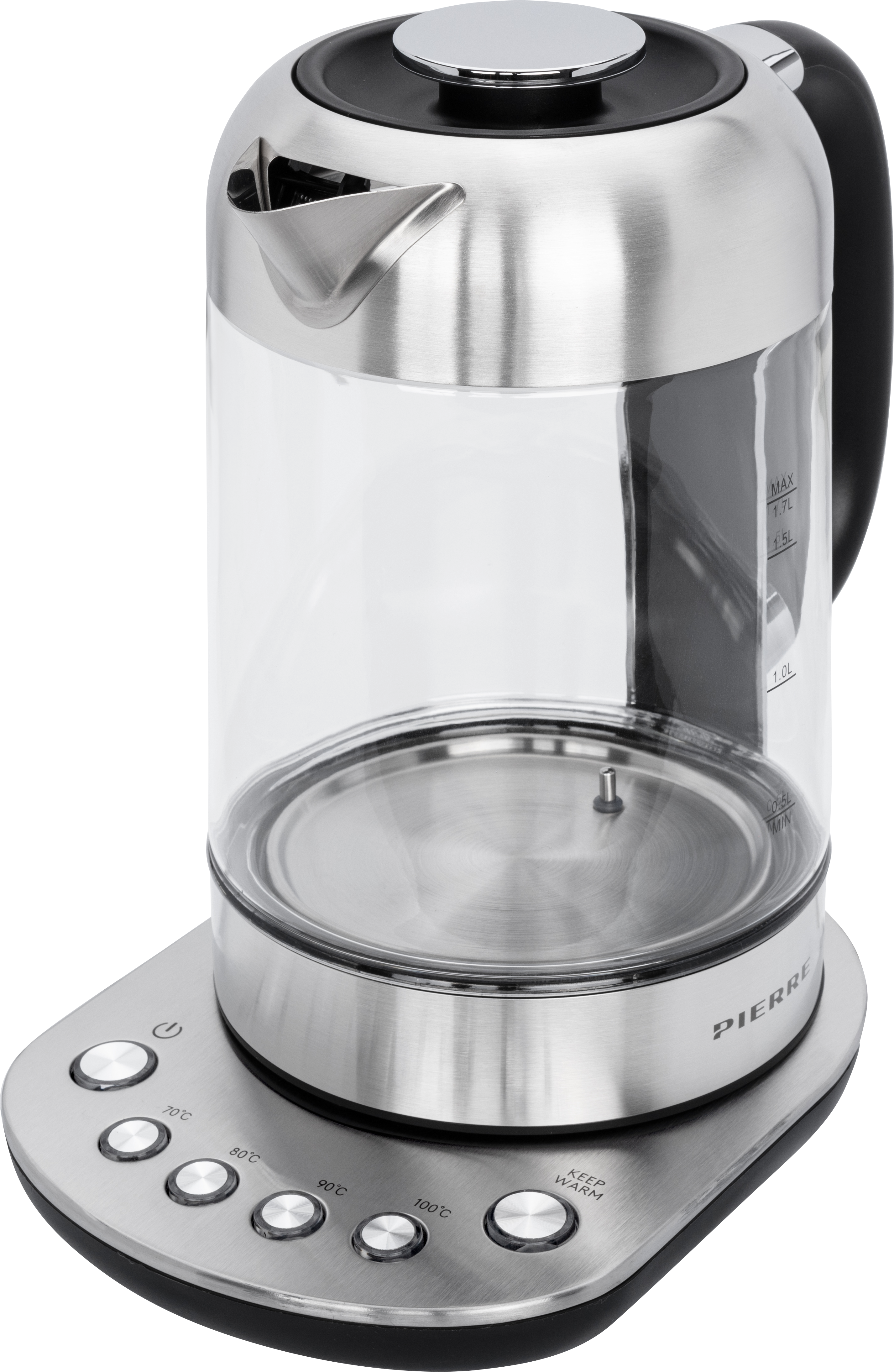 Pierre Waterkoker PWK7000 Glas met instelbare temperatuur